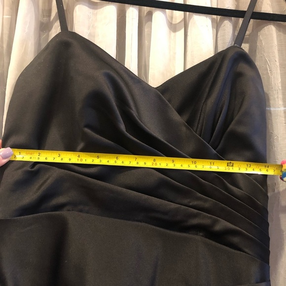 Black Satin Gown - Picture 5 of 8